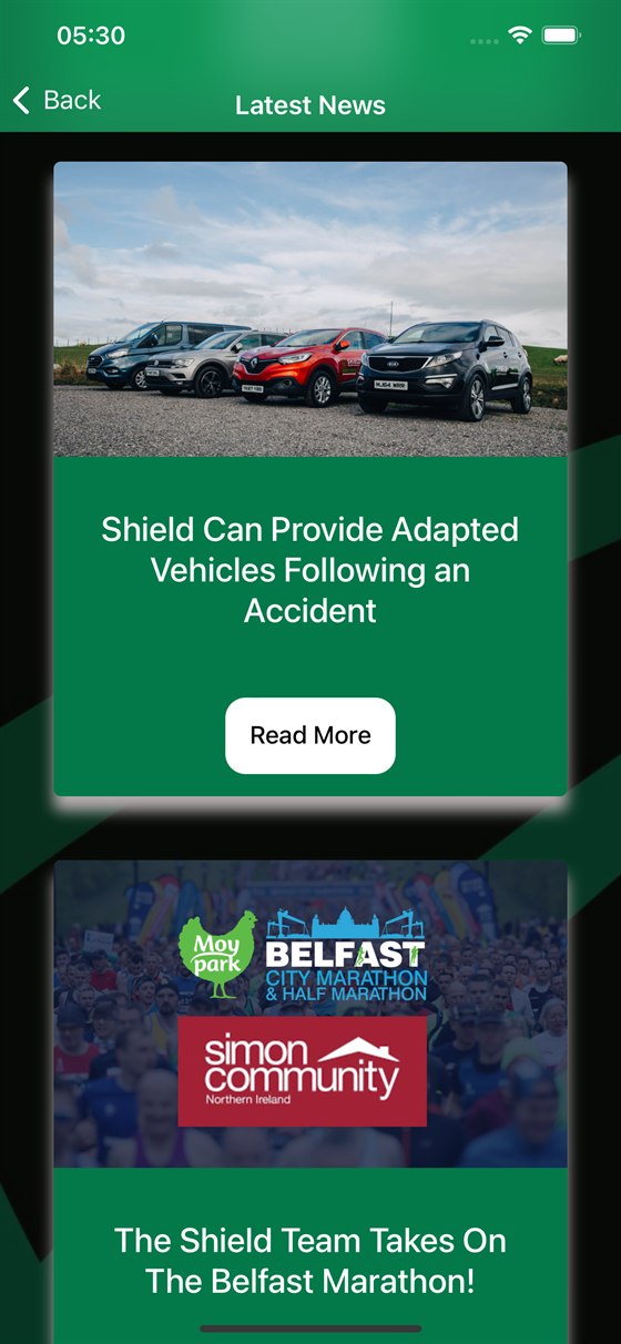 Accident management app latest news feed